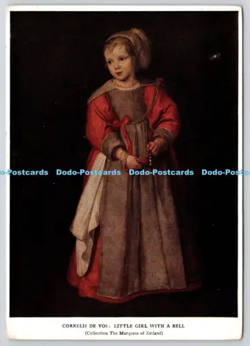 L364887 Kleines Mädchen mit Glocke Cornelis de Vos Sammlung der Marquess von Zetla