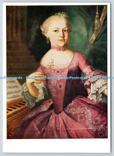 L364899 Maria Anna Mozart im Galakleider Nannerl Die Schwester W A Mozarts Stiftu