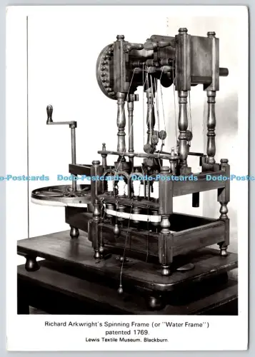L364920 Blackburn Lewis Textilmuseum Richard Arkwright Spinnrahmen Wasser Fr