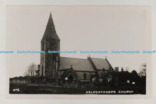 C033087 East Yorkshire. Helperthorpe Kirche. R. B. und E. D. Richards. Yorks