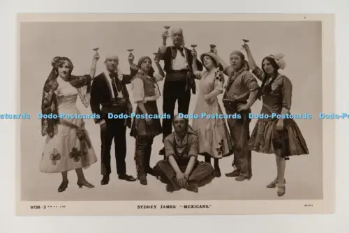 C033239 Sydney James Mexicans. Postkarte