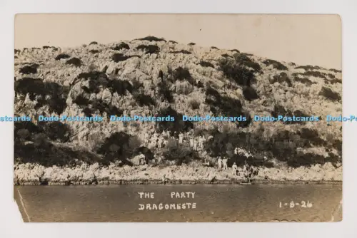 C033240 Griechenland. Dragomeste. Die Party. Postkarte