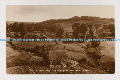 C033301 Littletown. Honiton. Devon. Zeigt die Reichweite. E. Dimond