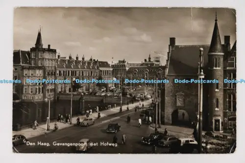 C033378 Den Haag. Gevangenpoort met Hofweg. J. Schlitten. Amsterdam. RP. 1955