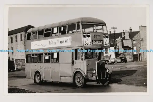 C033489 Bus. Leicester. FHA209. Altes Foto