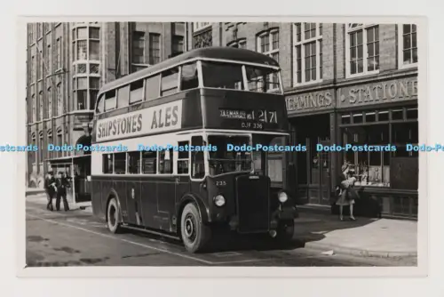 C033451 Bus. Coleman Rd via Copdale Road. 235. DJF336. Leicester. Altes Foto