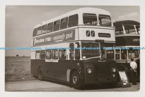C033453 Bus. Leicester. TBC164. Robert F. Mack. Leeds. Altes Foto