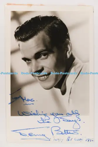 C033497 1956 signiertes Werbeportrait Foto Dame sei gute Schauspielerin. Altes Foto