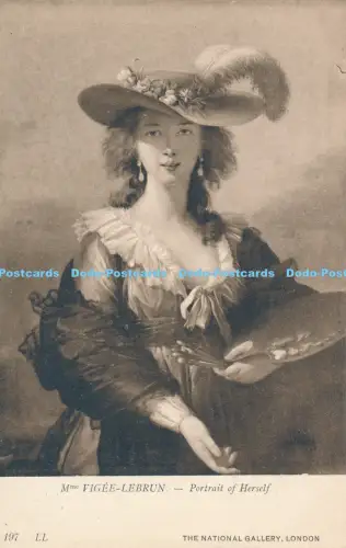 R048025 Mme Vigee Lebrun Portrait of Herself LL No 197