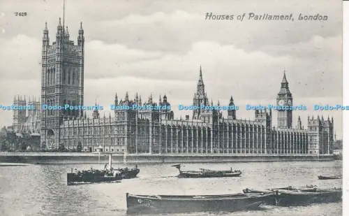 R048034 Houses of Parliament London Valentine