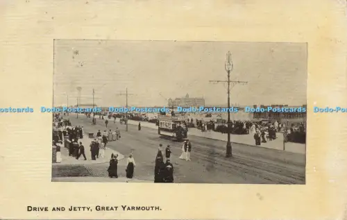 R048050 Antrieb und Steg Great Yarmouth Allens Bazaar 1910