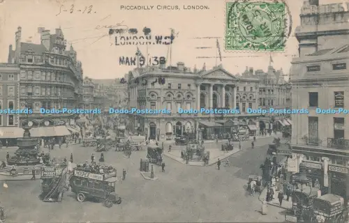 R048058 Piccadilly Circus London 1913