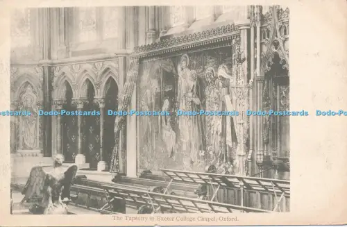 R048066 Der Wandteppich in Exeter College Kapelle Oxford