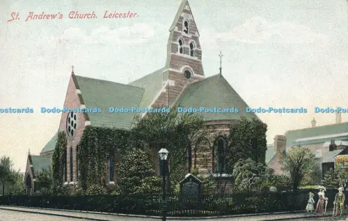 R048107 St Andrews Kirche Leicester Albion 1907