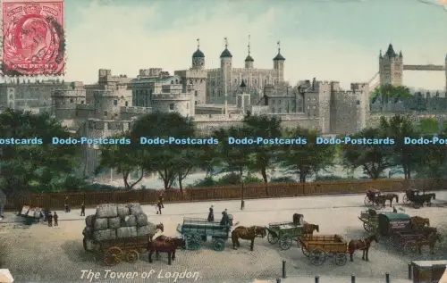 R048119 The Tower of London 1909