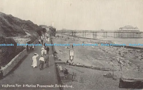 R048126 Victoria Pier und Marine Promenade Folkestone E Lambrini