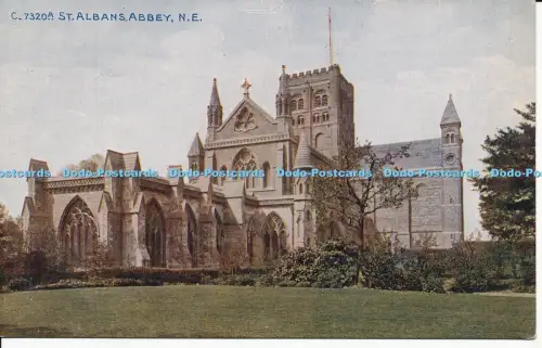 R048128 St Albans Abbey NE Celesque Photochrom Co Ltd