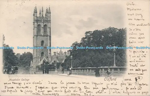 R048142 Magdalen College Oxford Hartmann 1904