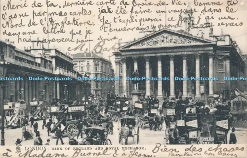 R048154 London Bank of England und Royal Exchange Tuck 1904