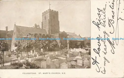 R048155 Volksstein Marienkirche N E 1904