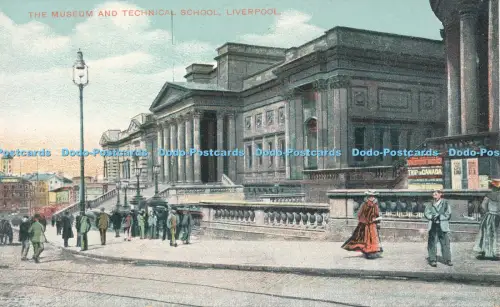 R048208 Das Museum und die Technische Schule Liverpool G D und D L The Star
