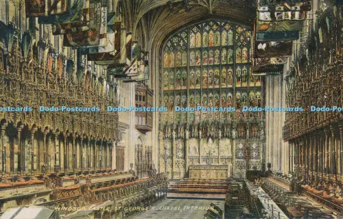R048318 Windsor Castle St Georges Chapel Interior Misch and Co