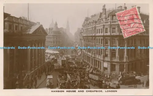 R048329 Herrenhaus und Cheapside London Arcadian RP