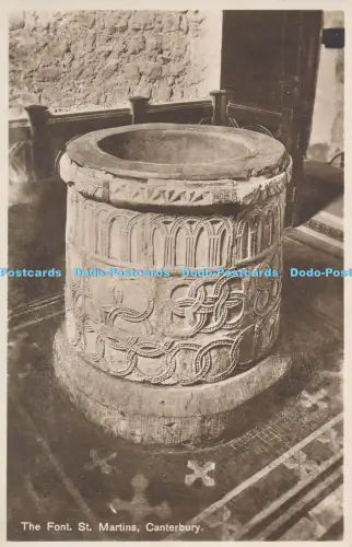 R048337 The Font St Martins Canterbury