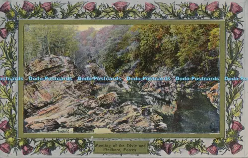 R048440 Treffen der Divie und Findhorn Forres Ideal 1922