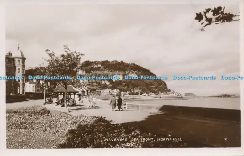 R048605 Minehead Sea Front North Hill RA RP