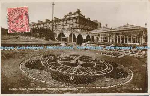 R048612 Blumenuhr Royal Princes Parade Bridlington Valentine Nr 96261 RP 1931