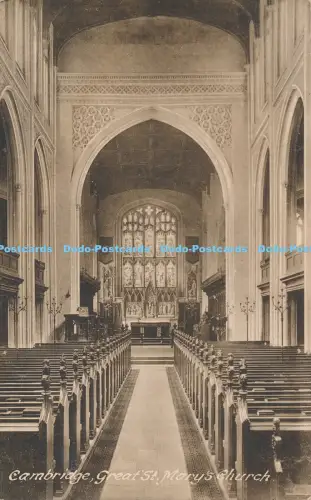 R048615 Cambridge Great St Marys Church Frith