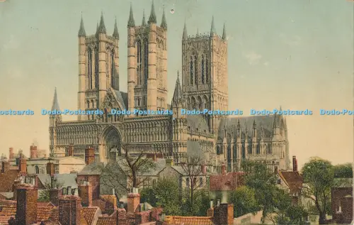R048621 Lincoln Cathedral Great Northern Railway Kathedrale