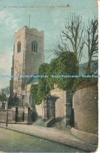 R048662 Peterskirche und Wolseys Tor Ipswich
