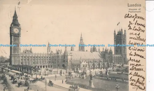 R048725 London Houses of Parliament Peacock 1903