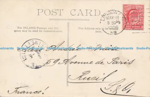 R048732 Rotten Row London Valentine 1905