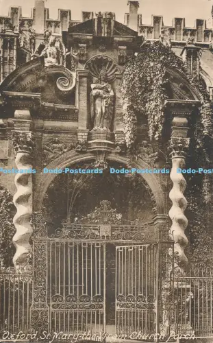 R048784 Oxford St Mary the Virgin Kirche Veranda Frith 1925