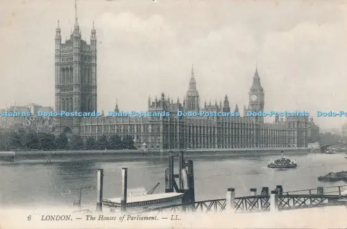 R048801 London The Houses of Parliament LL No 6