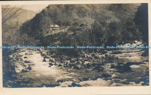 R048812 Alte AK Fluss und Felsen