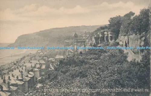 R048826 Gesamtansicht von East Cliff Shanklin Isle of Wight Ideal