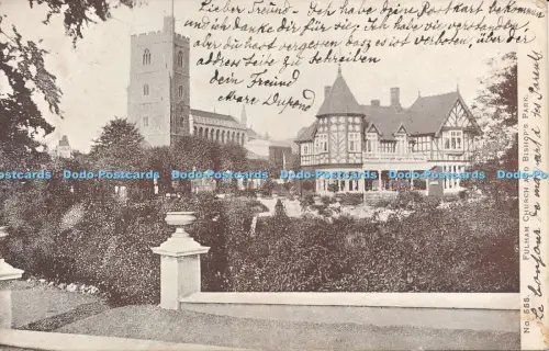 R048851 Fulham Church and Bishops Park G Smith 1904