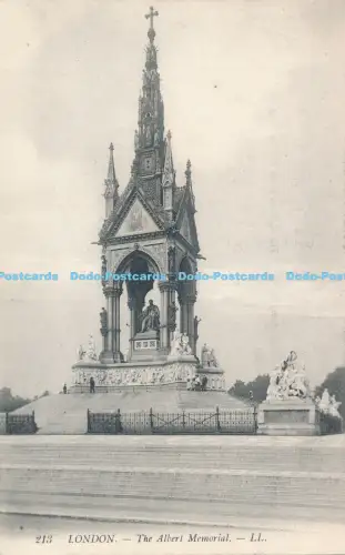 R048880 London The Albert Memorial LL No 213