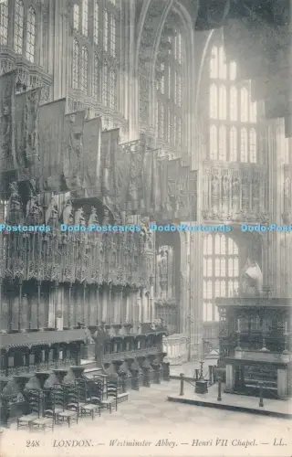 R048881 London Westminster Abbey Henri VII Chapel LL No 248