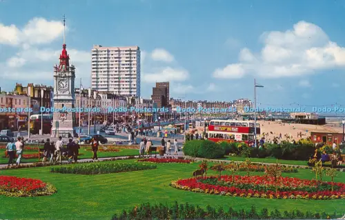 R048893 The Clock Tower Beach and Sunley Flats Margate