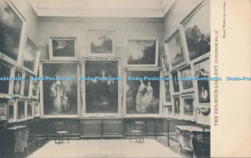 R048909 Postkarte Dulwich Gallery Interieur Nr. 2 Emery Walker