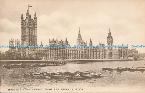 R048922 Houses of Parliament vom Fluss London Samuels Ltd