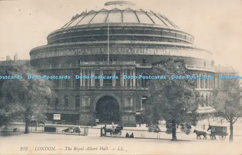R048923 London The Royal Albert Hall LL No 219 1912