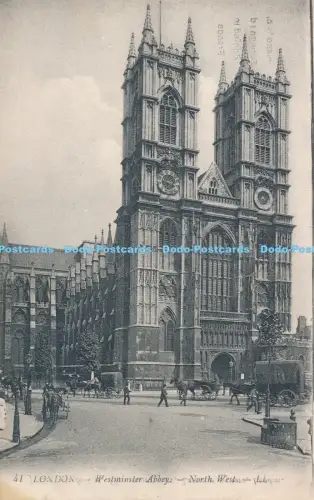 R048924 London Westminster Abbey North West J Barriere