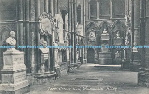 R048951 Poets Corner East Westminster Abbey Valentine