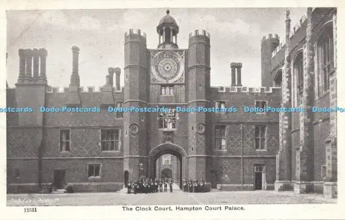 R048952 The Clock Court Hampton Court Palace Gale and Polden